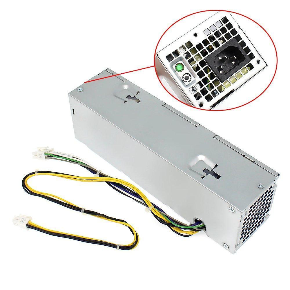 Fonte 255W L255AS-00 PS-3261-2DF Power Supply for Dell Optiplex 3020 7020 9020 Precision T1700 Small Form Factor (SFF) Systems Part Number: YH9D7 R7PPW NT1XP 3XRJ0 V9MVK FP16X T4GWM M9GW7 FN3MN-FoxTI