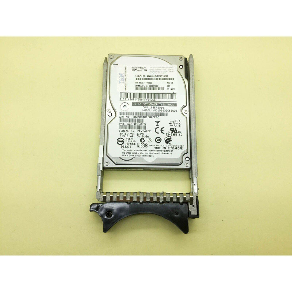 44V6833 IBM 300GB 10K RPM SAS SFF (AIX) pSeries HDD 44V6831-FoxTI