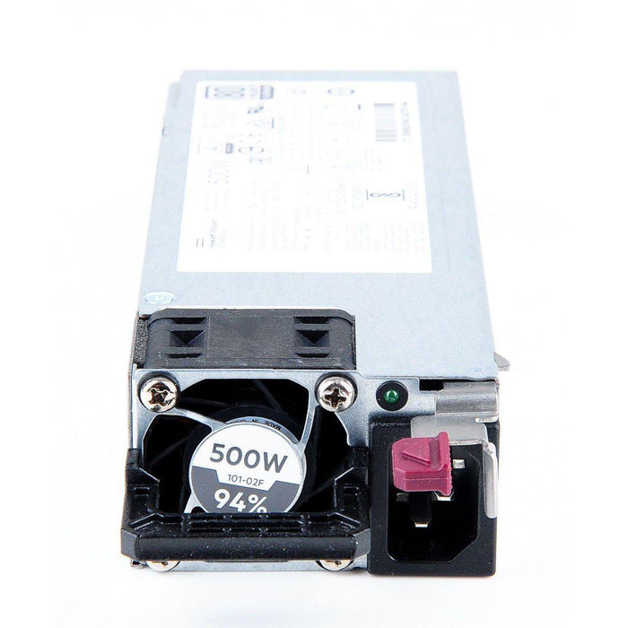 HPE 500W Hot Swap Power Supply DL360 DL380 ML350 Gen9 Gen10 865408-B21 4052777211291-FoxTI