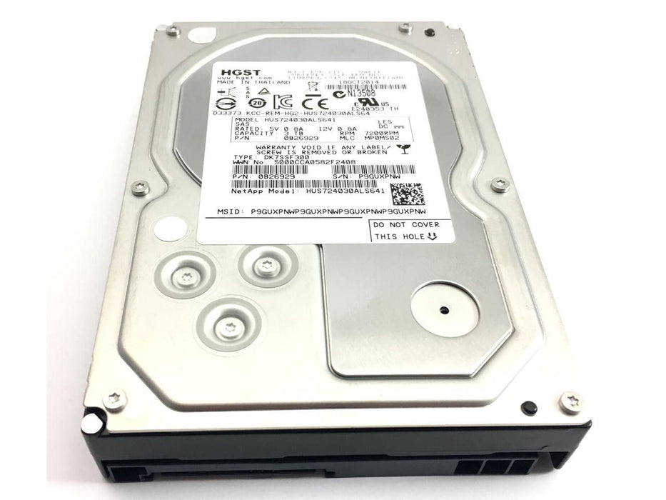 Hitachi UltraStar 3TB 7.2K NL SAS 3.5" Hard Drive ( HUS723030ALS640 ) 0B26311