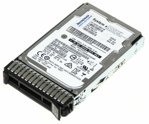 IBM 00AJ126 00AJ130 00AJ127 600GB 15K 6G 2.5" SAS G3HS HDD