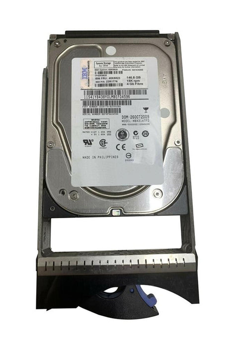 IBM 40K6820 40K6823 23R1776 146.8 GB,Plug-In Module,15000 RPM Hard Drive