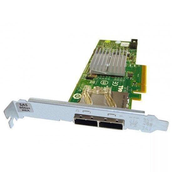 Placa Controladora HBA Raid Dell PERC H200E 6GB PCI-e 2.0 x8 SAS 12DNW |  FoxTI