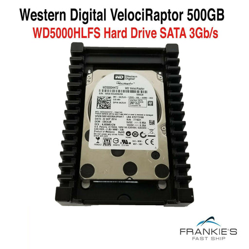 Western Digital WD VelociRaptor WD5000HHTZ 500GB Hard Drive SATA 6Gb/s-FoxTI